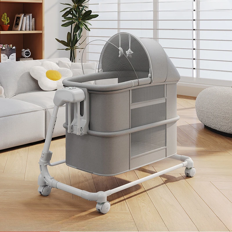 Baby Nursery Hamper - Portable Child Beds Multifunctional Children Folding