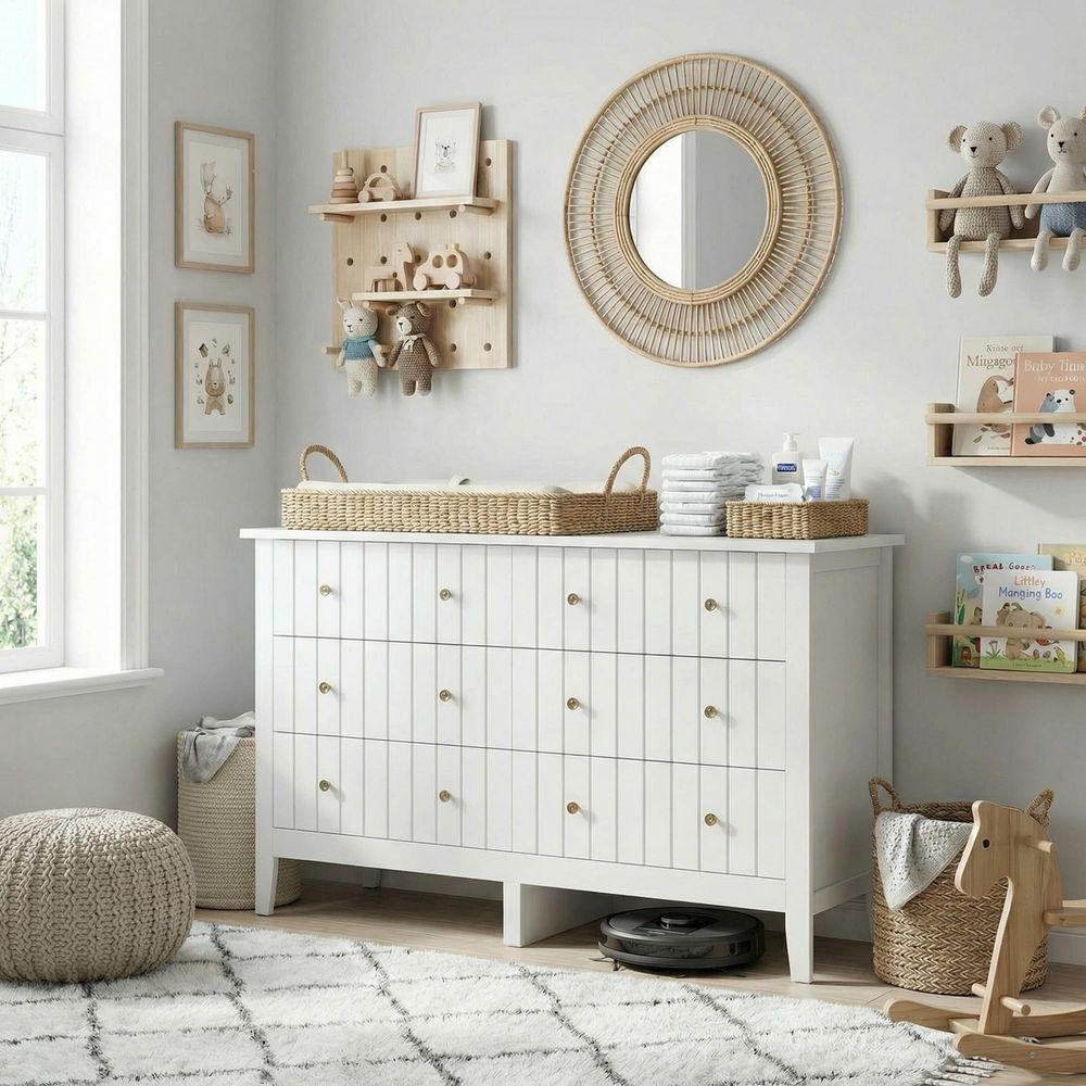 White Dresser, Chest of Drawer - Baby Nursery Chest Of Drawers 리뷰 및 가격