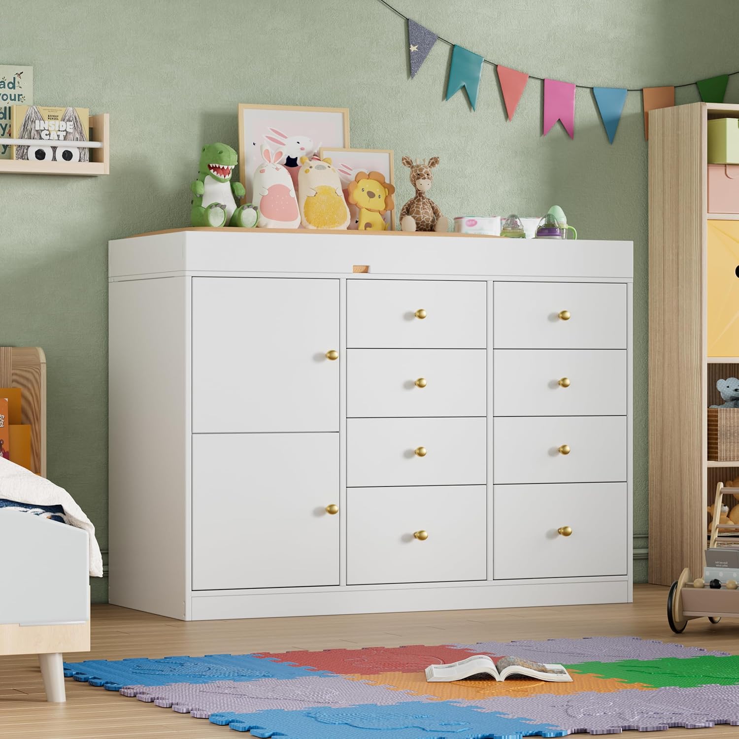 Changing Table Dresser, Baby C - Baby Nursery Dresser 리뷰 및 가격