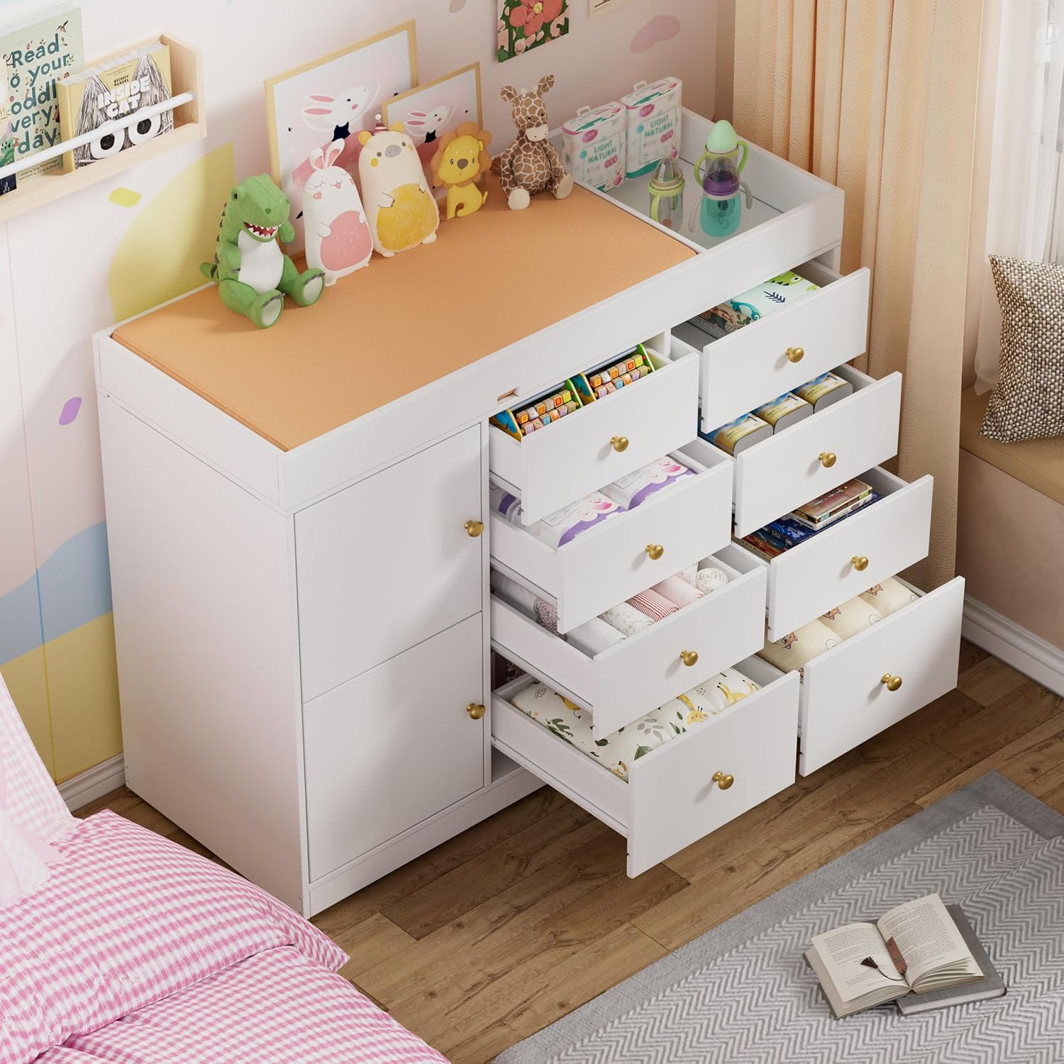 Changing Table Dresser, Baby C - Baby Nursery Dresser 리뷰 및 가격