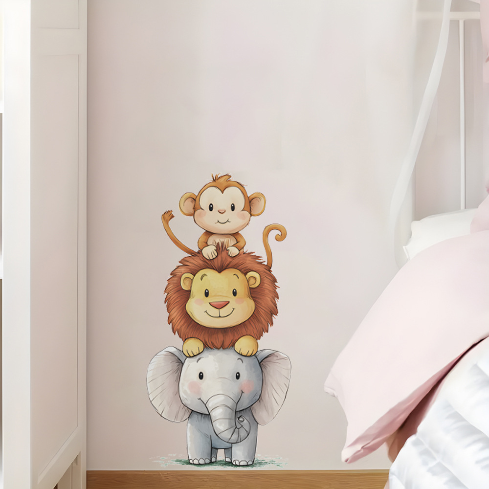 Cute Forest Animals Wall Stick - Baby Nursery Things 리뷰 및 가격