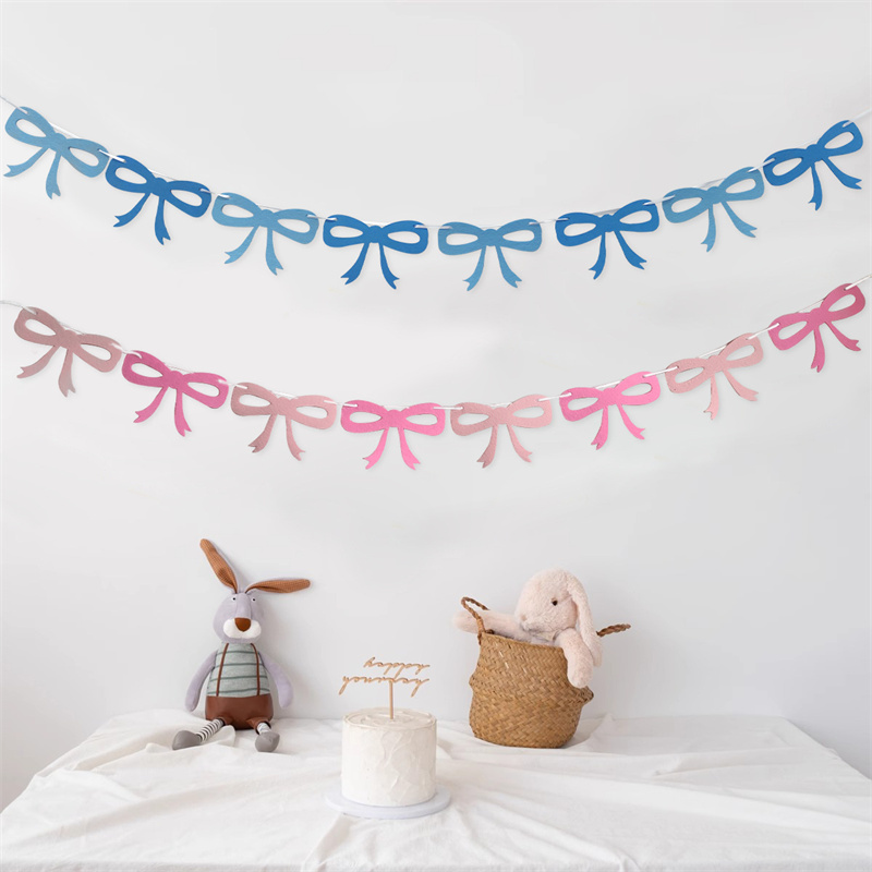INS Nordic Felt Bowknot Garlan - Baby Nursery Garland 리뷰 및 가격