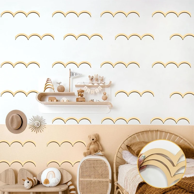 36Pcs Unfinished Wood Trim Mol - Baby Nursery Diy 리뷰 및 가격