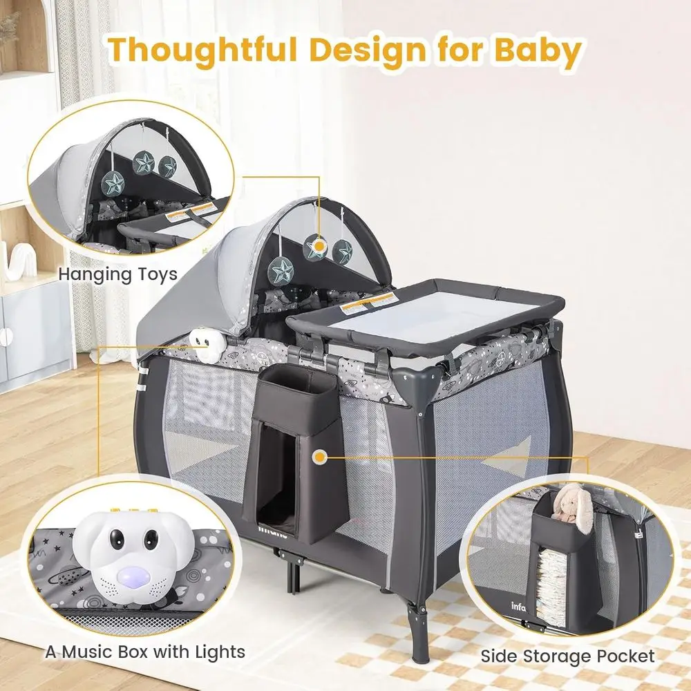 All-in-One Portable Baby Playa - Baby Nursery Hamper 리뷰 및 가격