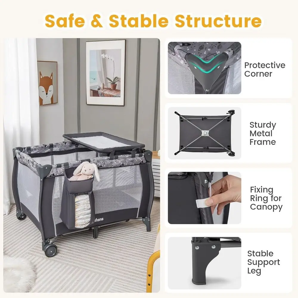 All-in-One Portable Baby Playa - Baby Nursery Hamper 리뷰 및 가격