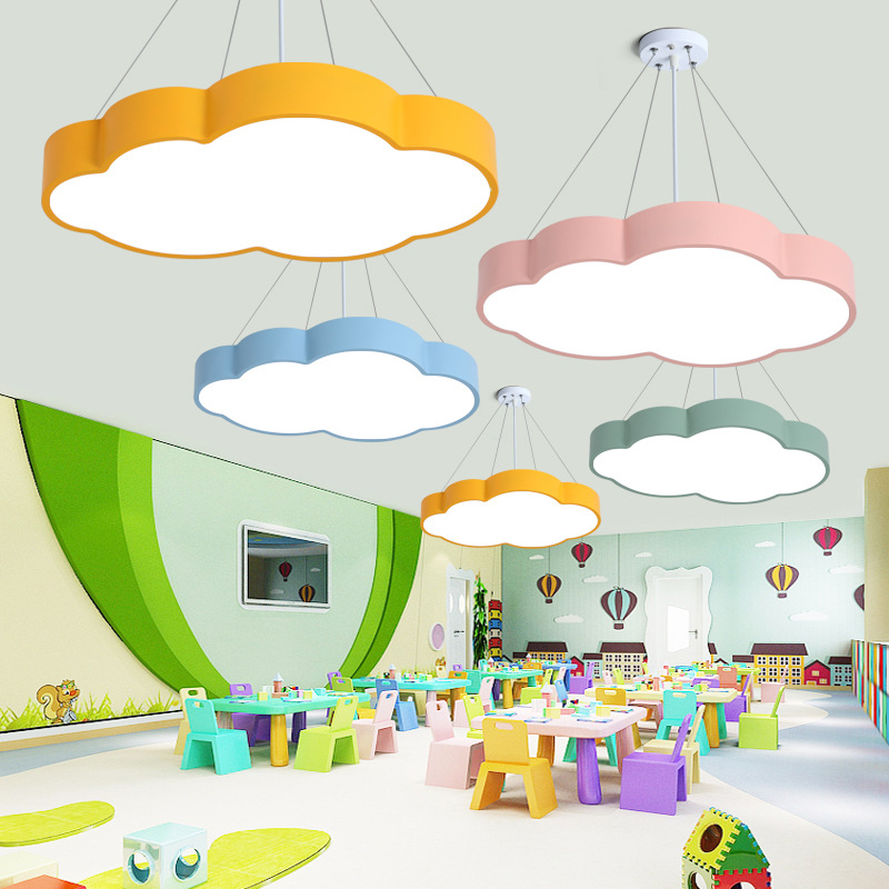 Cloud Chandelier Kindergarten  - Baby Nursery Knobs 리뷰 및 가격