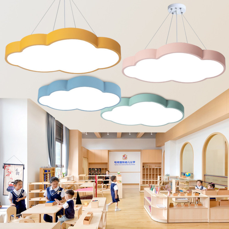 Cloud Chandelier Kindergarten  - Baby Nursery Knobs 리뷰 및 가격