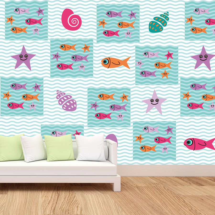 Cartoon Peel and Stick Photo W - Baby Nursery Peel And Stick Wallpaper 리뷰 및 가격