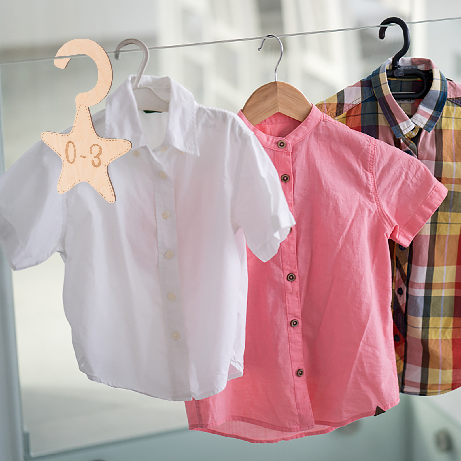 7Pcs Infant Clothes Dividers W - Baby Nursery Wardrobe 리뷰 및 가격
