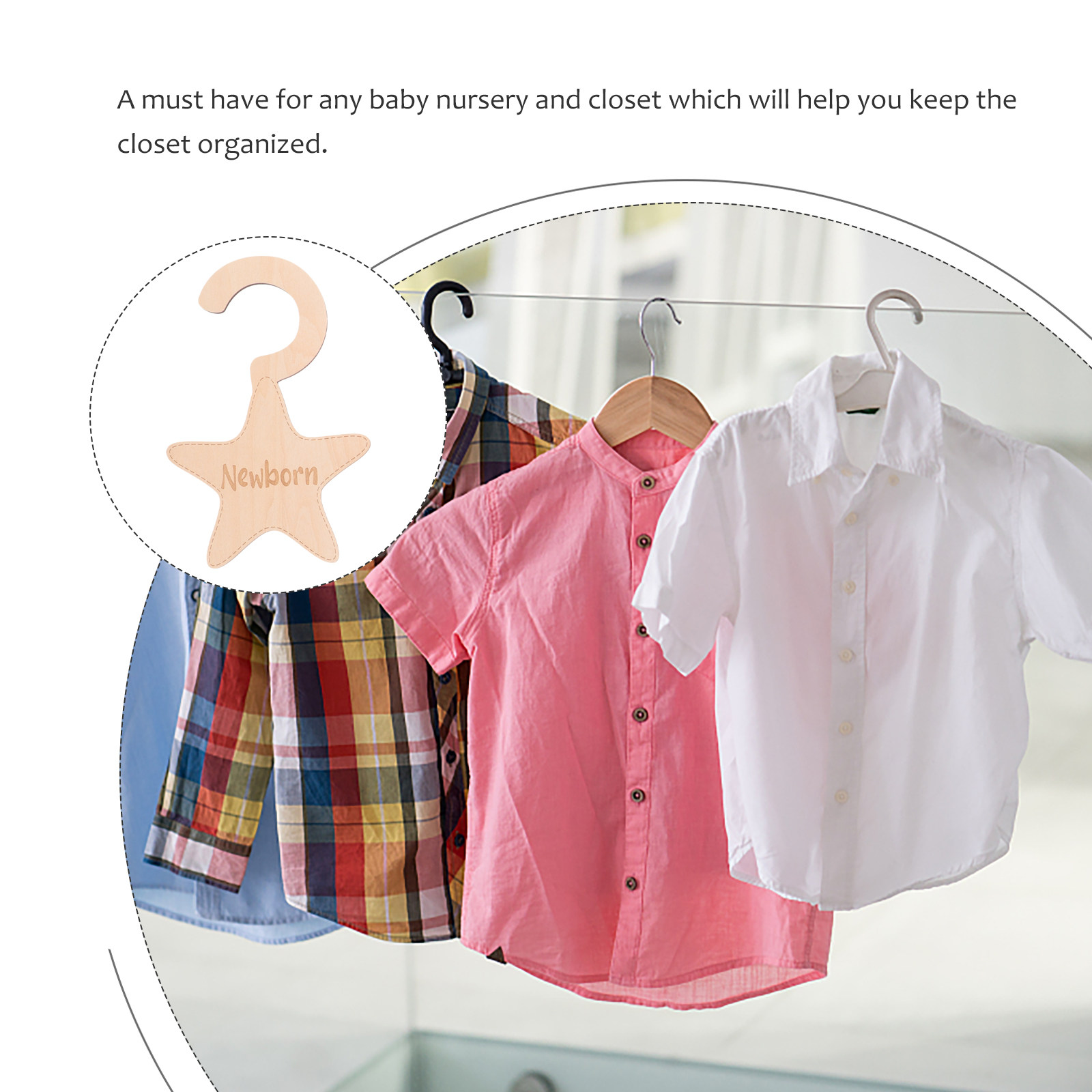 7Pcs Infant Clothes Dividers W - Baby Nursery Wardrobe 리뷰 및 가격