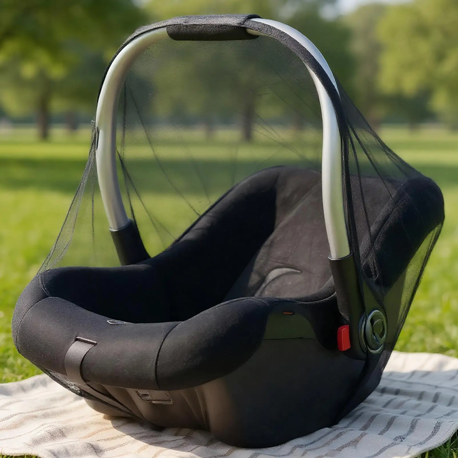 Baby Stroller Basket Mosquito  - Baby Nursery Hamper 리뷰 및 가격