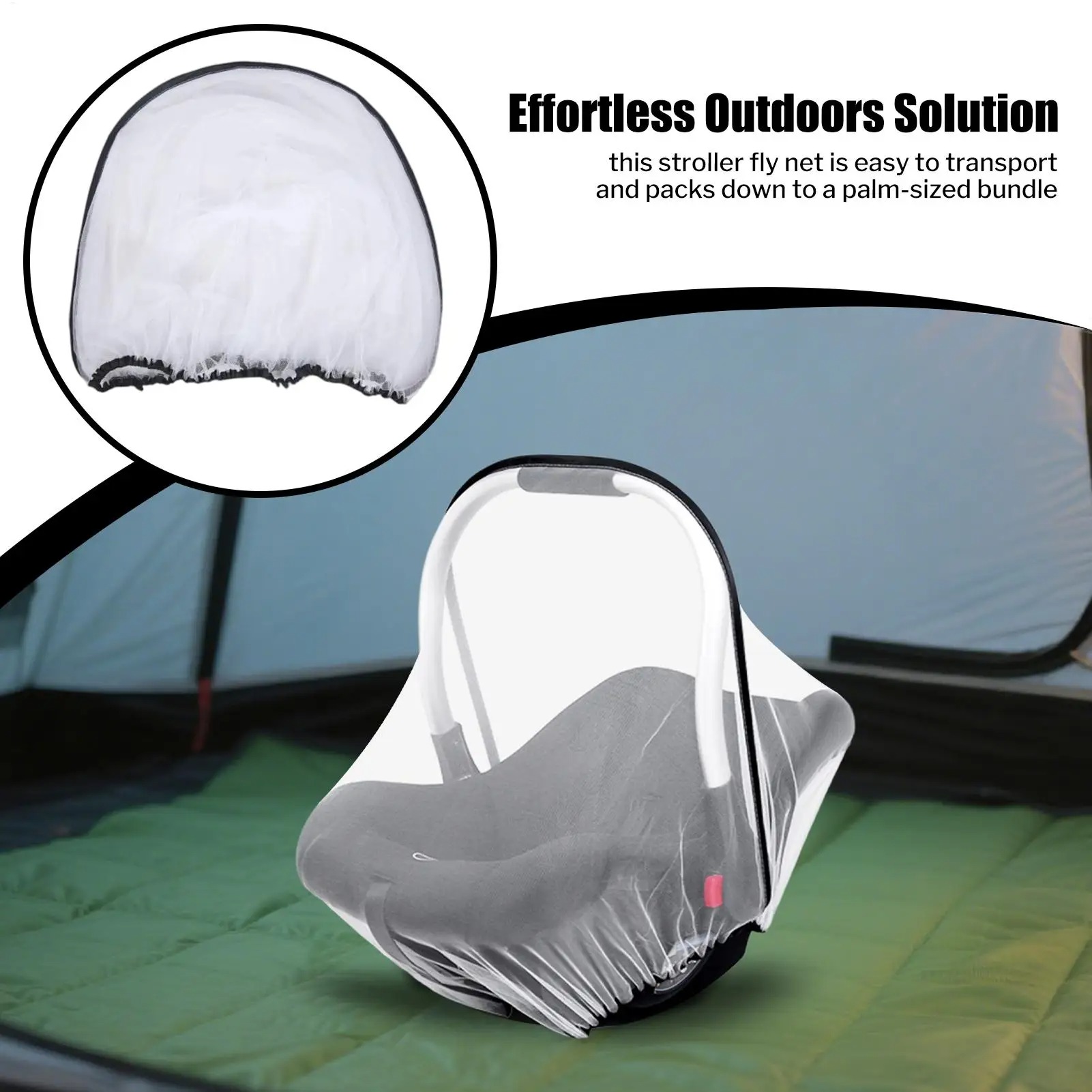Baby Stroller Basket Mosquito  - Baby Nursery Hamper 리뷰 및 가격