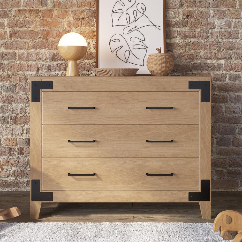 3-Drawer Wooden Nursery Dresse - Baby Nursery Dresser 리뷰 및 가격