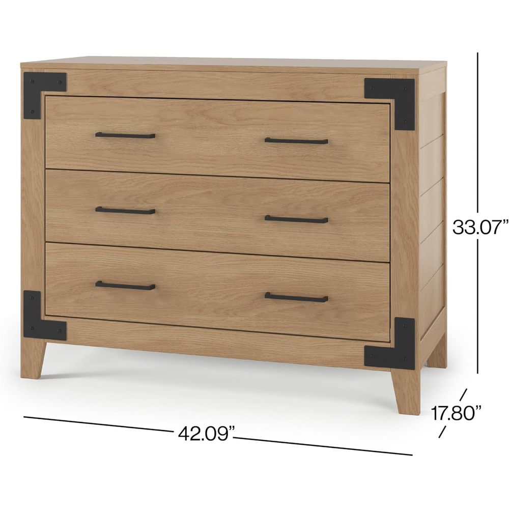 3-Drawer Wooden Nursery Dresse - Baby Nursery Dresser 리뷰 및 가격