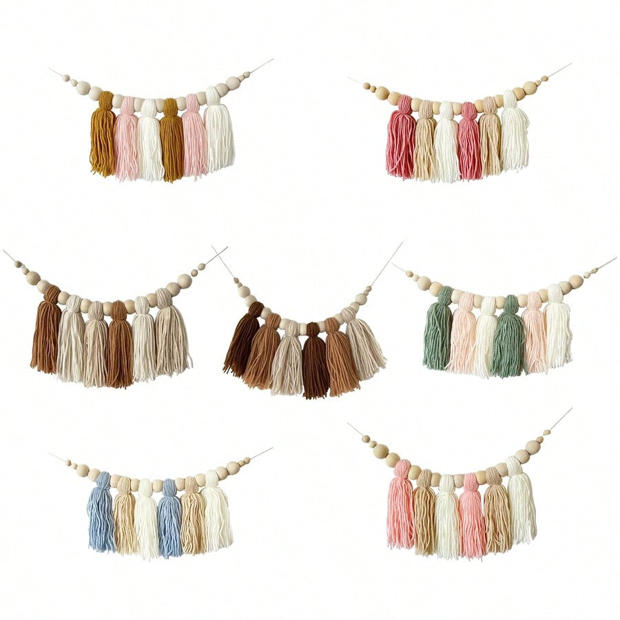 Boho Cotton Tassel Garland Wal - Baby Nursery Garland 리뷰 및 가격