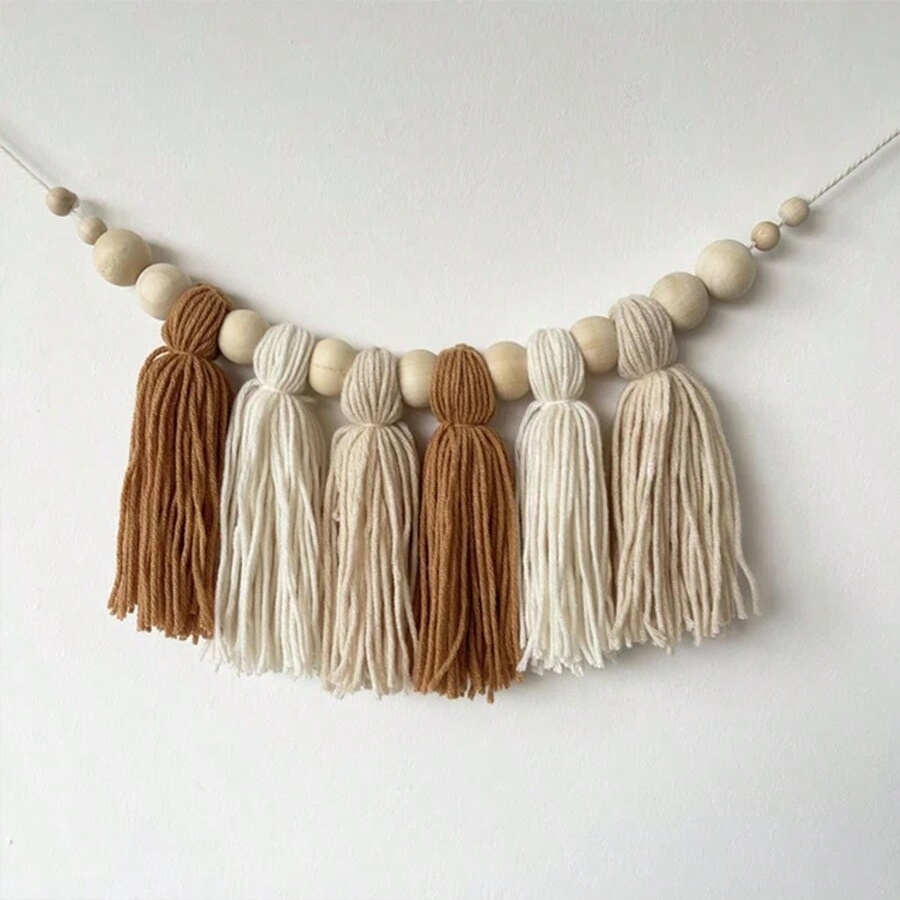 Boho Cotton Tassel Garland Wal - Baby Nursery Garland 리뷰 및 가격
