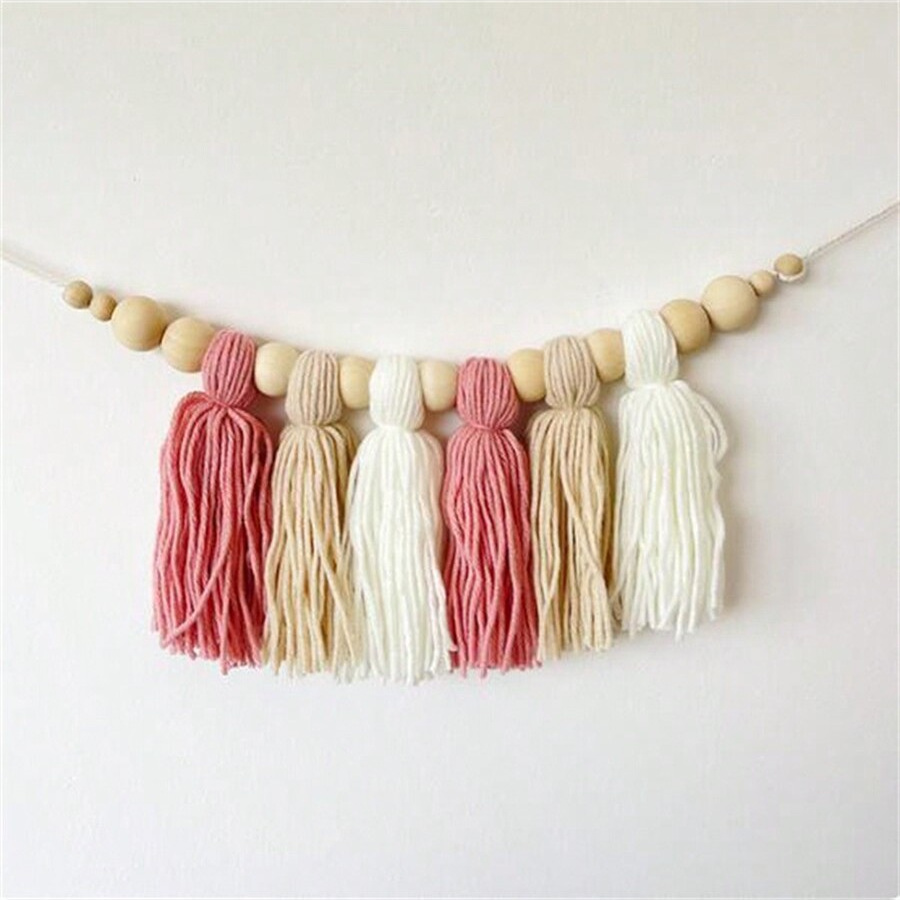 Boho Cotton Tassel Garland Wal - Baby Nursery Garland 리뷰 및 가격