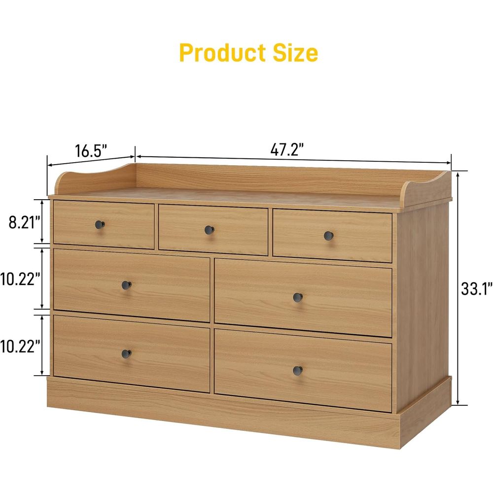 7-Drawer Kids Dresser, Changin - Baby Nursery Chest Of Drawers 리뷰 및 가격