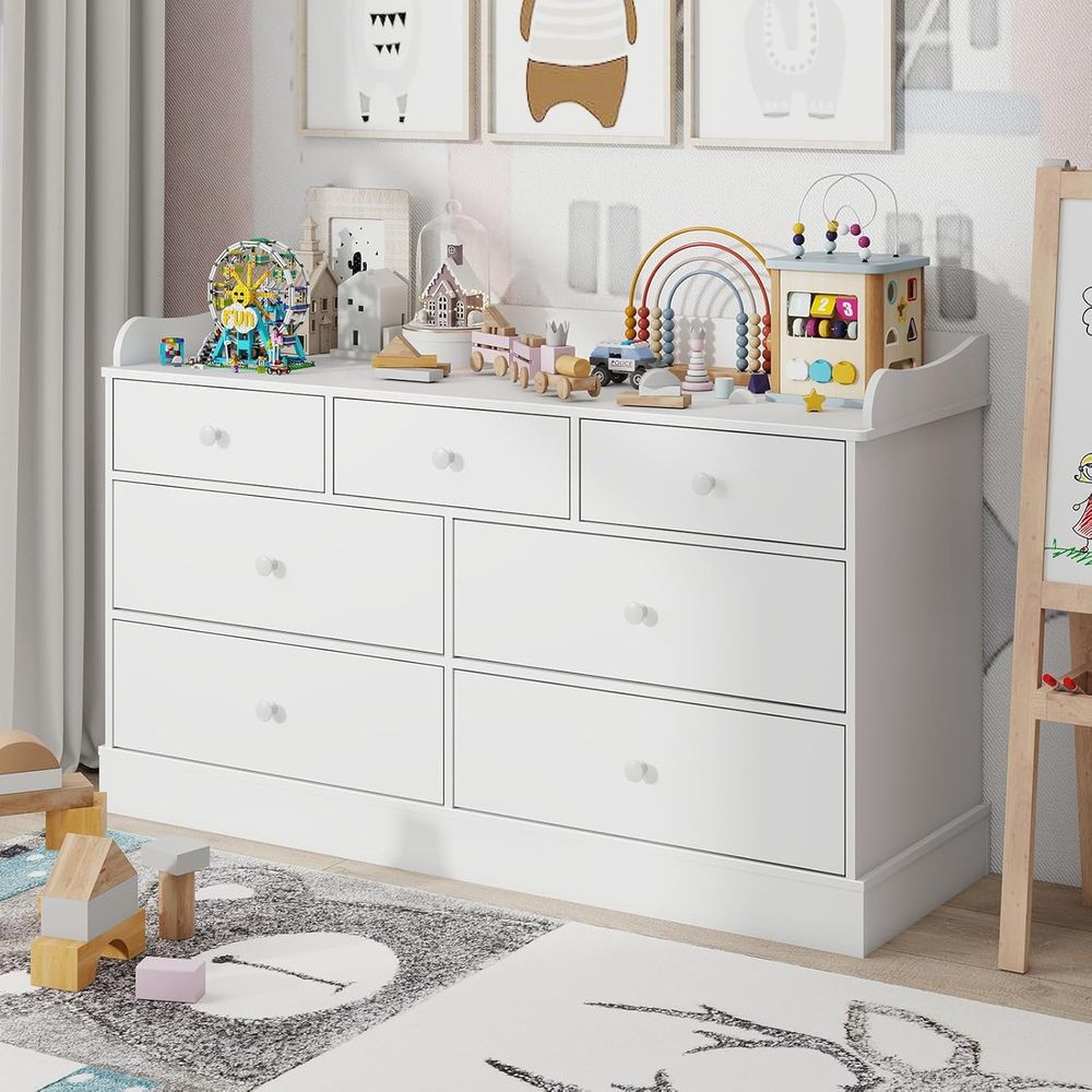 7-Drawer Kids Dresser, Changin - Baby Nursery Chest Of Drawers 리뷰 및 가격