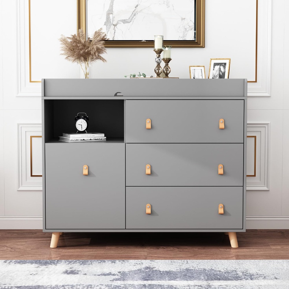 Baby Dresser Changing Table, T - Baby Nursery Dresser 리뷰 및 가격
