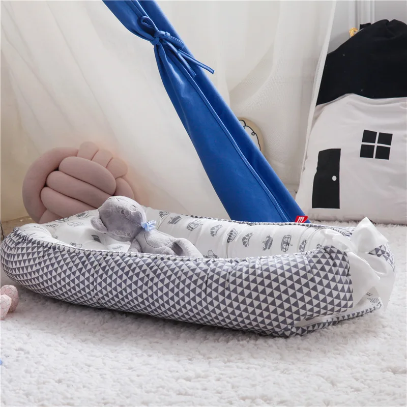 85*50cm Baby Nest Bed with Pil - Baby Nursery Rhymes 리뷰 및 가격