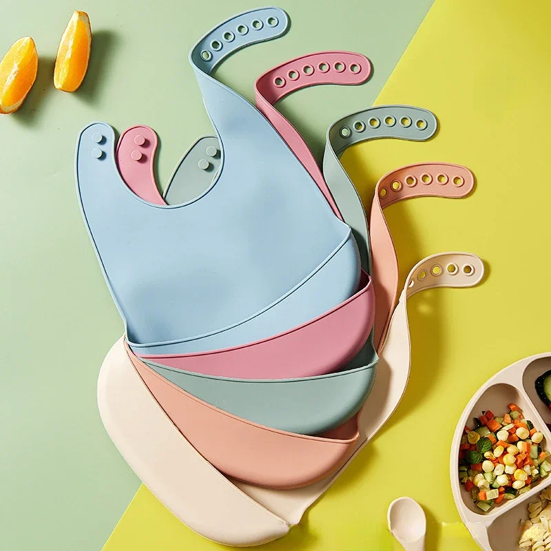 1/2pcs Baby Bib Adjustable Wat - Baby Nursery Things 리뷰 및 가격