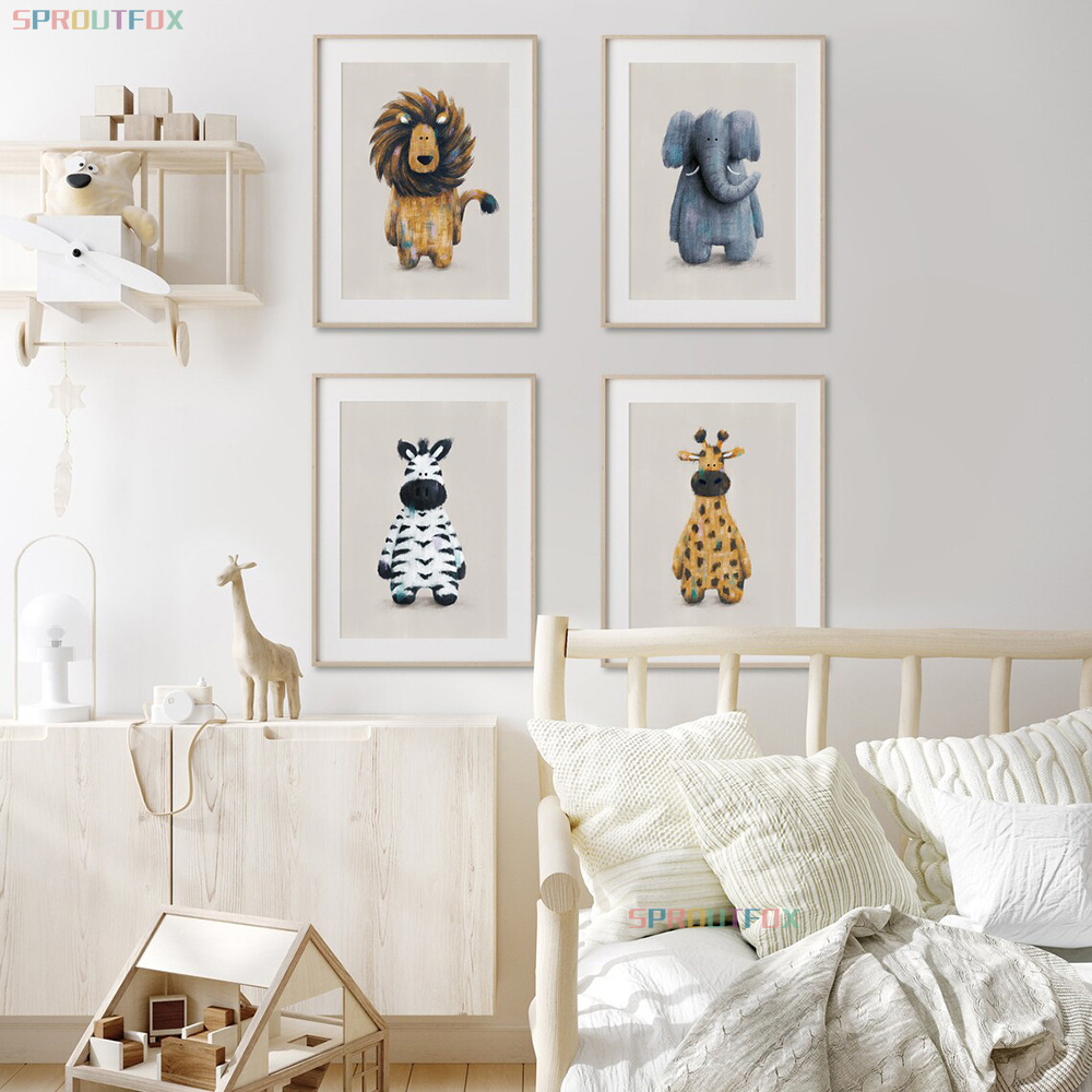 Zebra Pictures Wall Poster For - Baby Nursery Animal Pictures 리뷰 및 가격