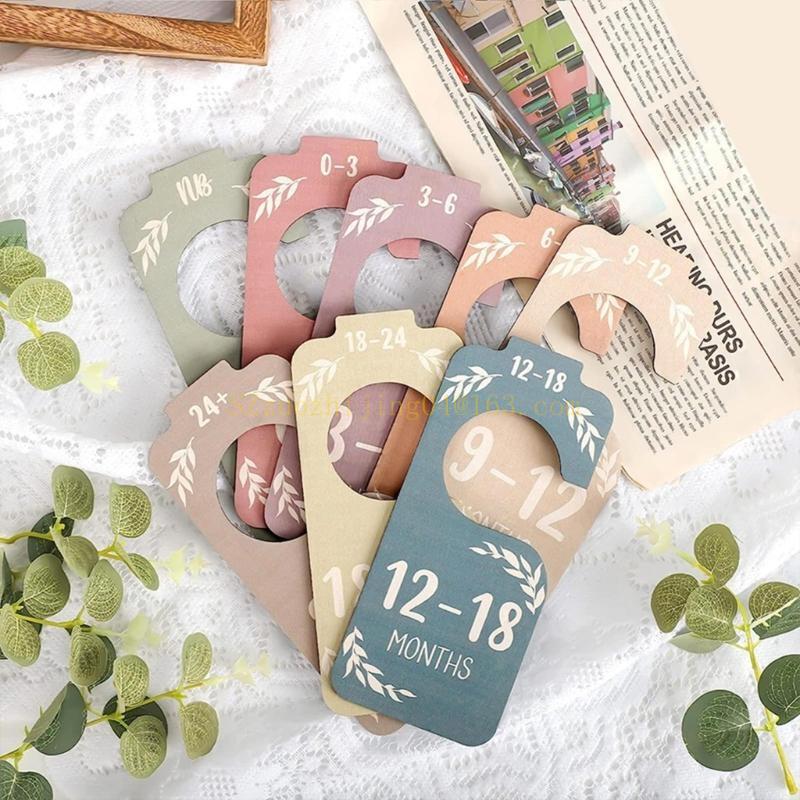 Set of 8 Baby Closet Wooden Di - Baby Nursery Wardrobe 리뷰 및 가격