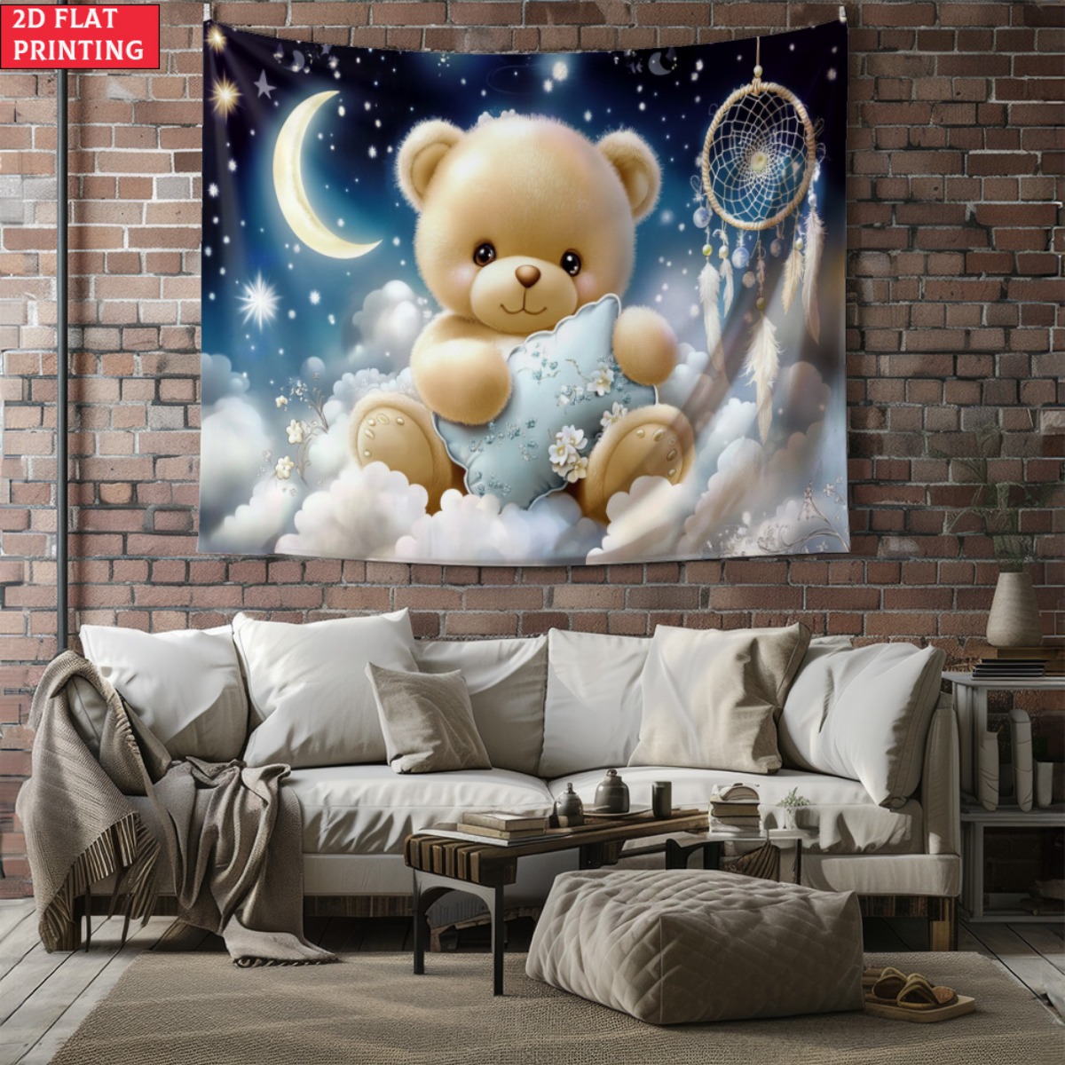 Cute Teddy Bear DreamCatcher T - Baby Nursery Modern 리뷰 및 가격