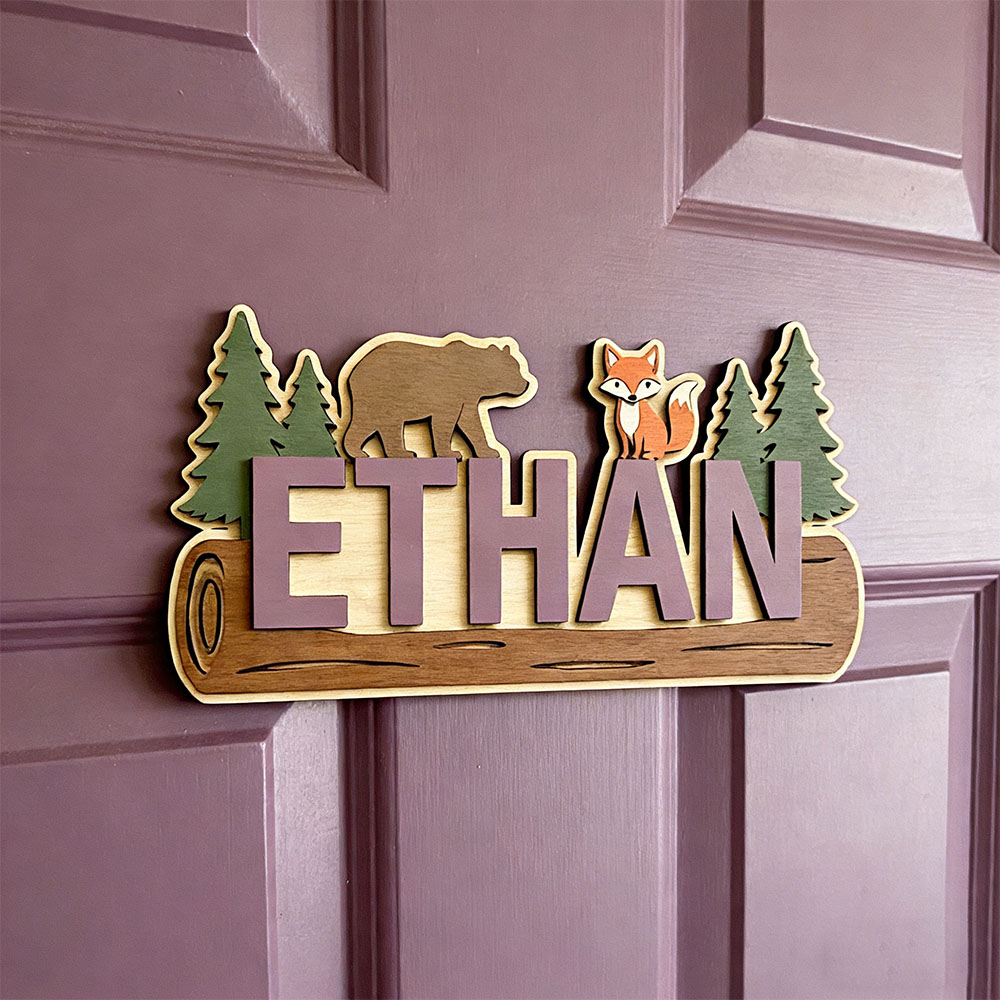 Woodland Forest Animal Persona - Baby Nursery Things 리뷰 및 가격