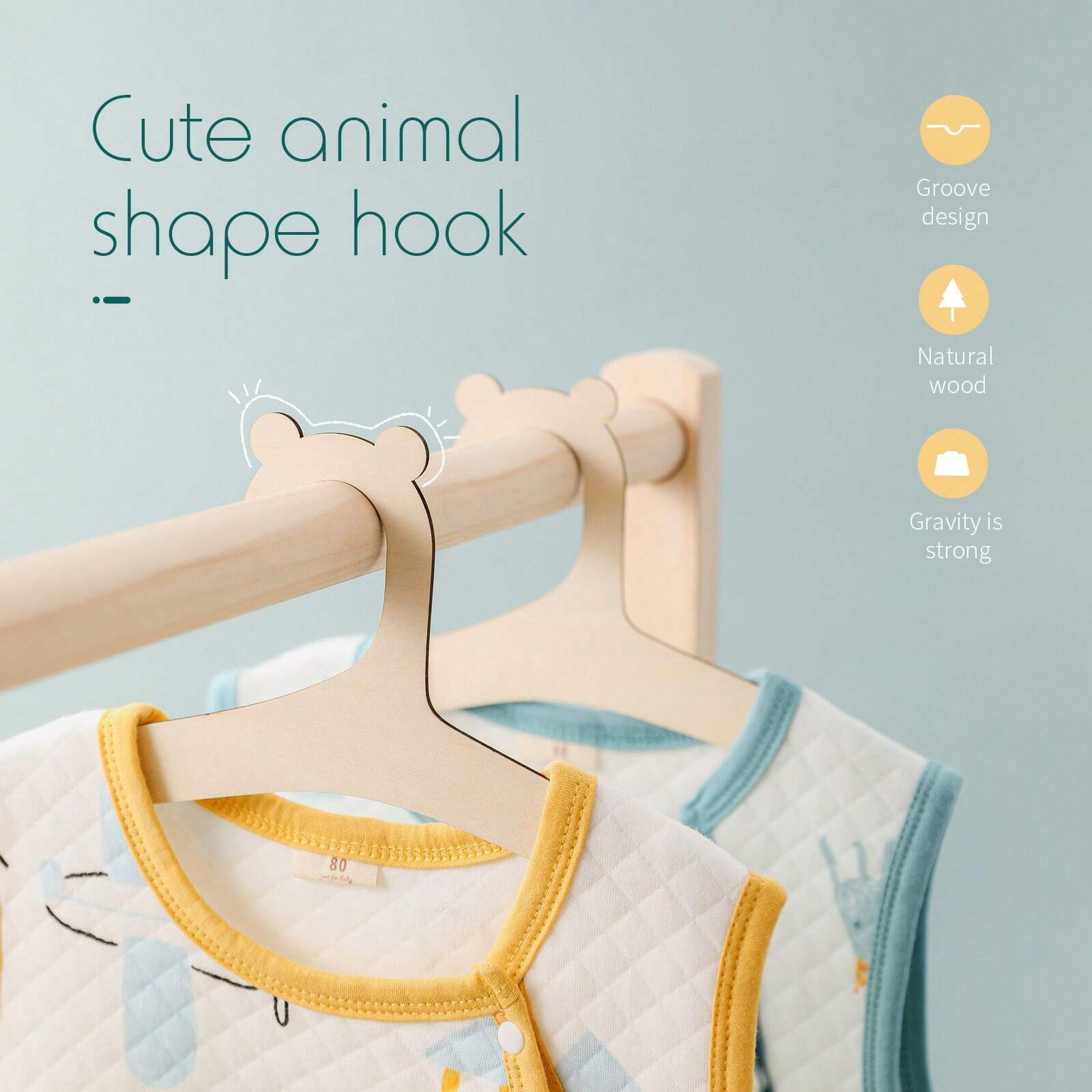5/10/20/50pcs Baby Clothes Rac - Baby Nursery Uniform 리뷰 및 가격