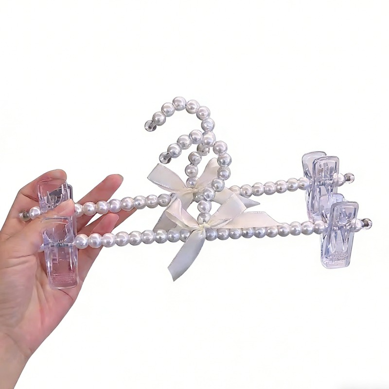 5Pcs Kids Pearl Clothes Hanger - Baby Nursery Wardrobe 리뷰 및 가격