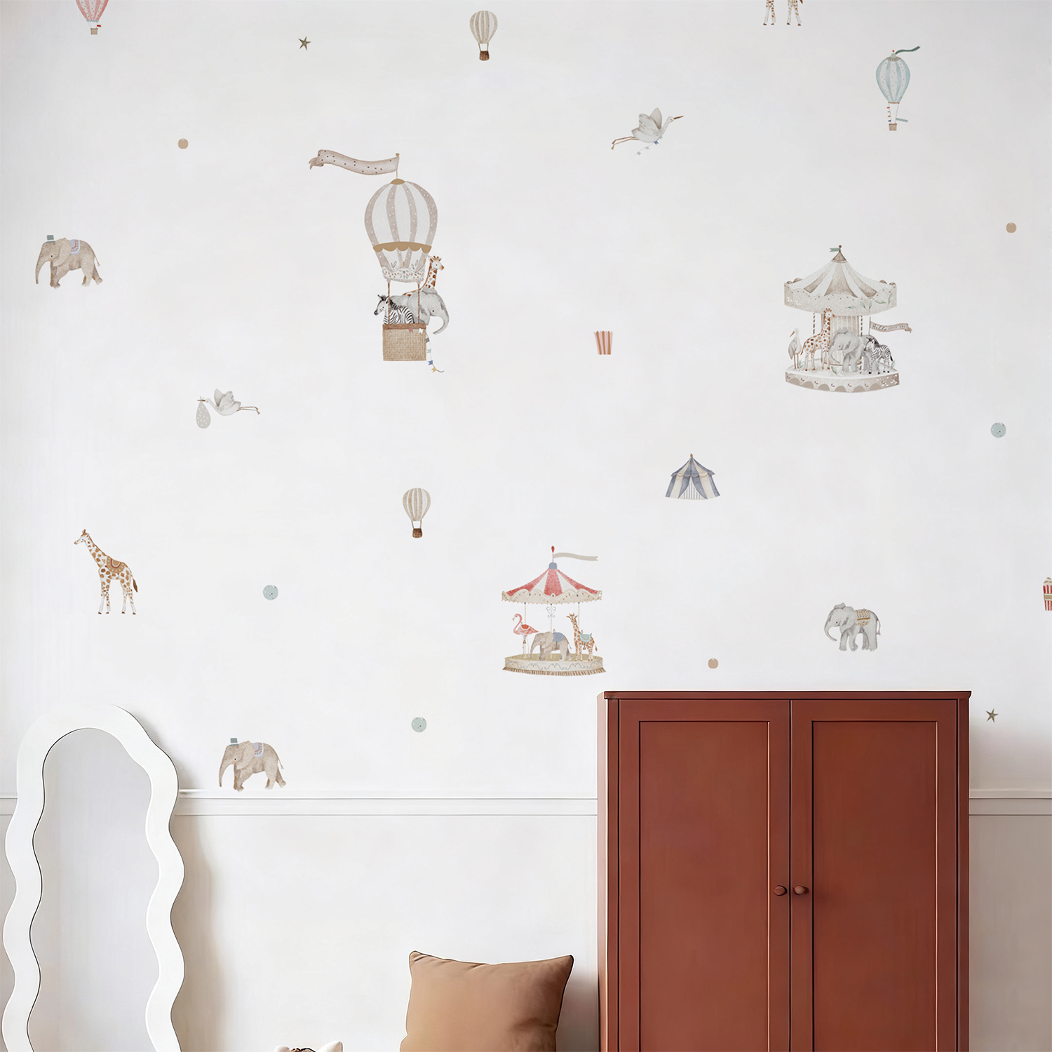 Retro Watercolor Wonderful Enc - Baby Nursery Diy 리뷰 및 가격