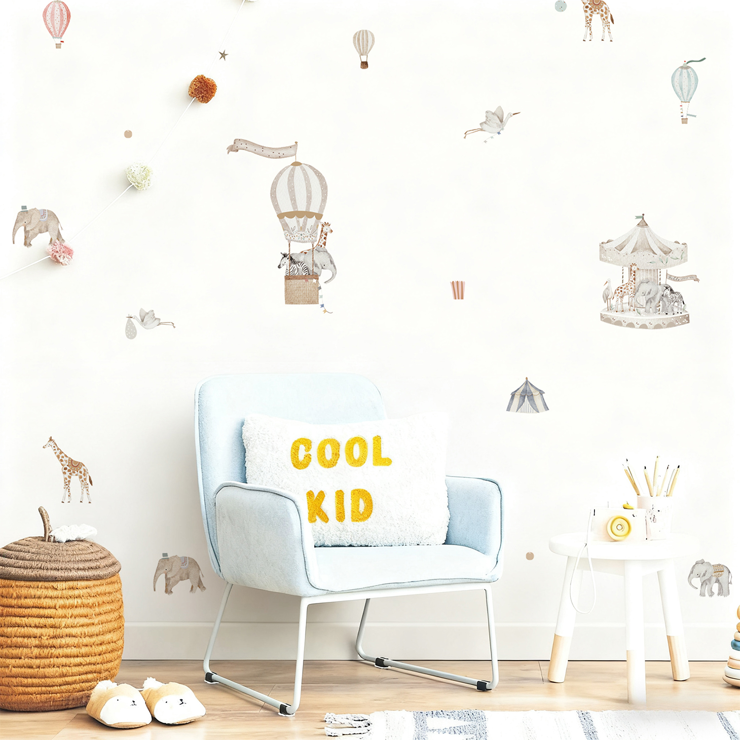 Retro Watercolor Wonderful Enc - Baby Nursery Diy 리뷰 및 가격
