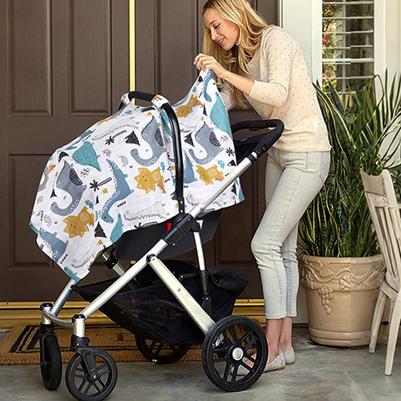 Baby Muslin Cotton Blanket Car - Baby Nursery Hamper 리뷰 및 가격