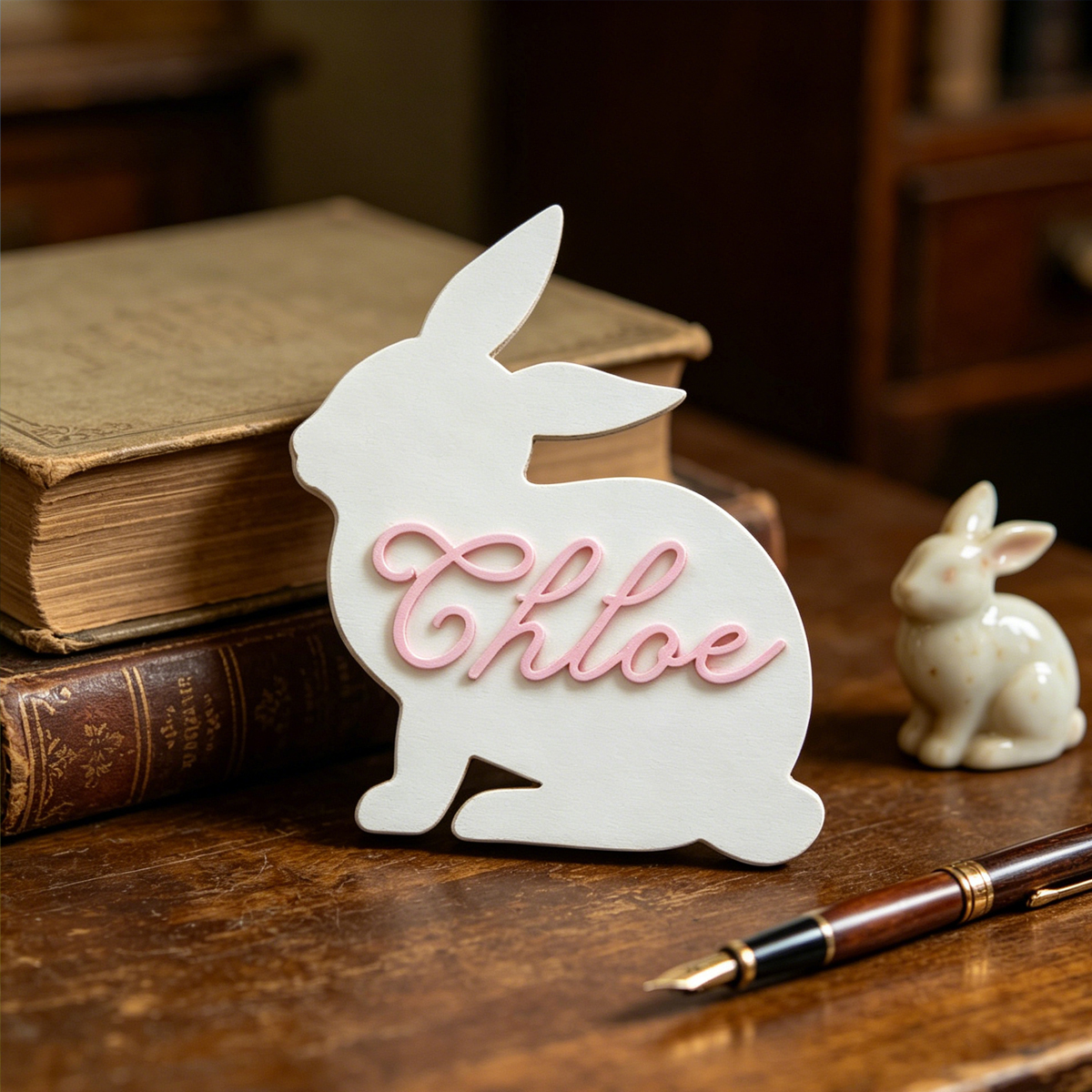 1Pc Custom Cute Bunny Name Woo - Baby Nursery Diy 리뷰 및 가격