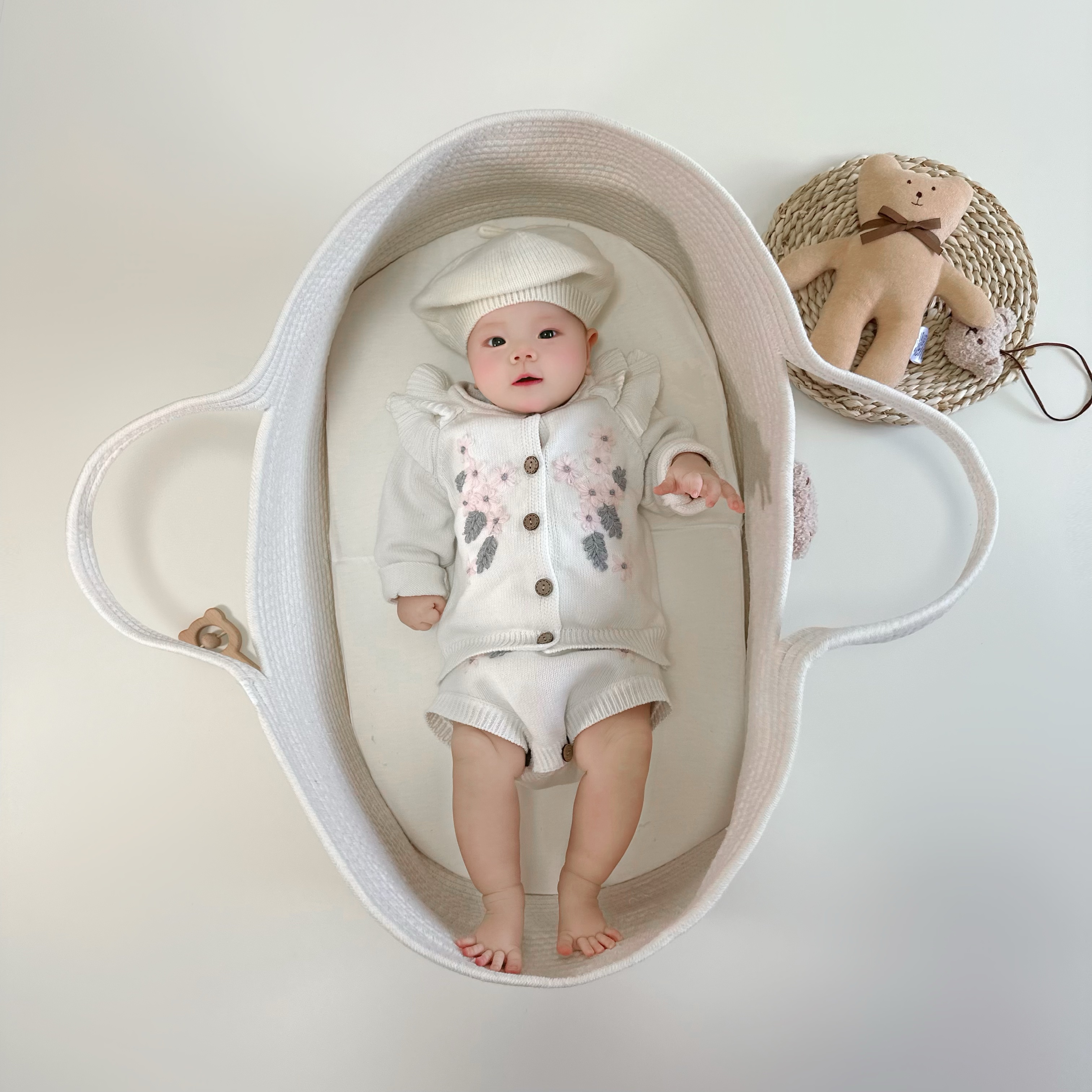 1PCS Baby Sleeping Cradle, Cot - Baby Nursery Hamper 리뷰 및 가격