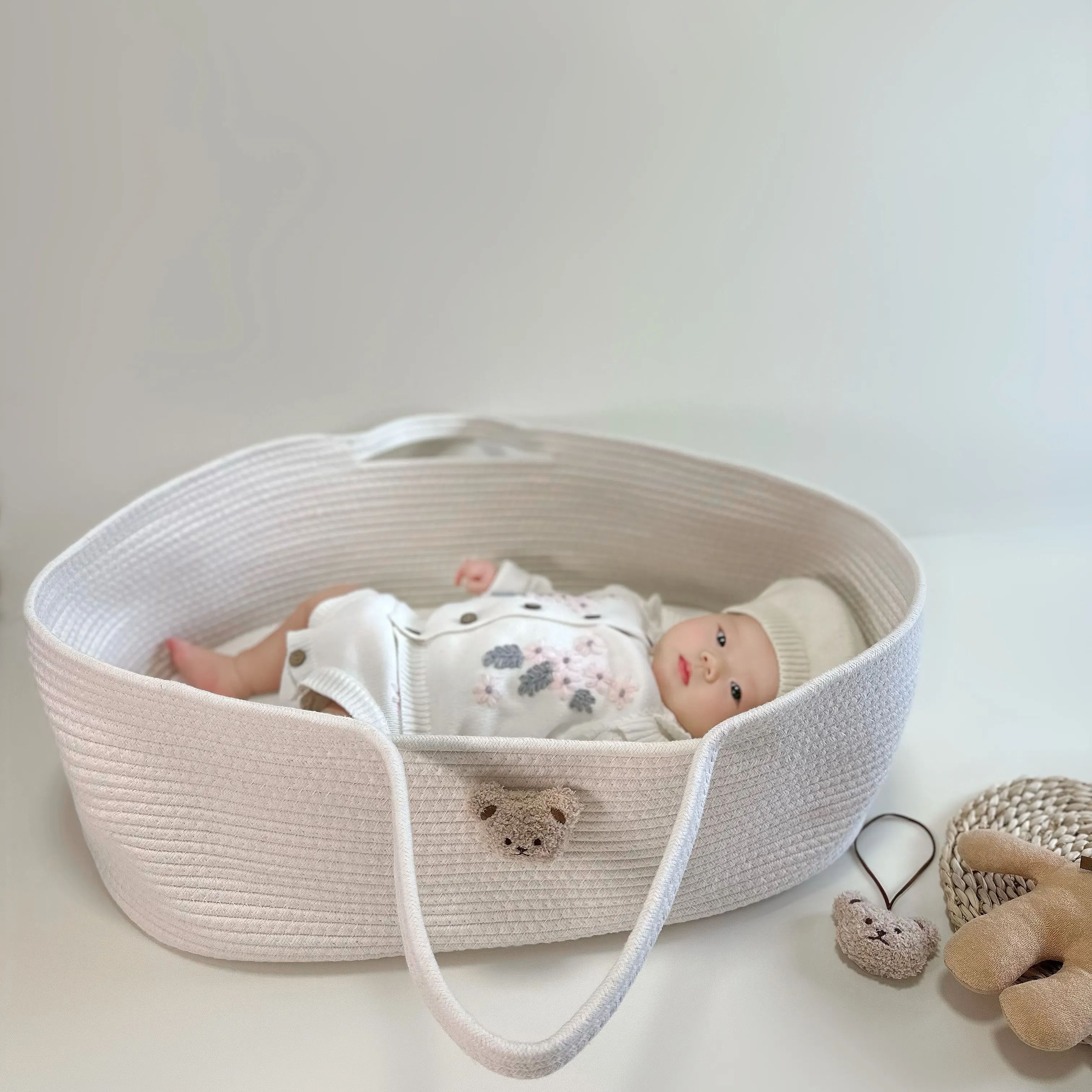 1PCS Baby Sleeping Cradle, Cot - Baby Nursery Hamper 리뷰 및 가격