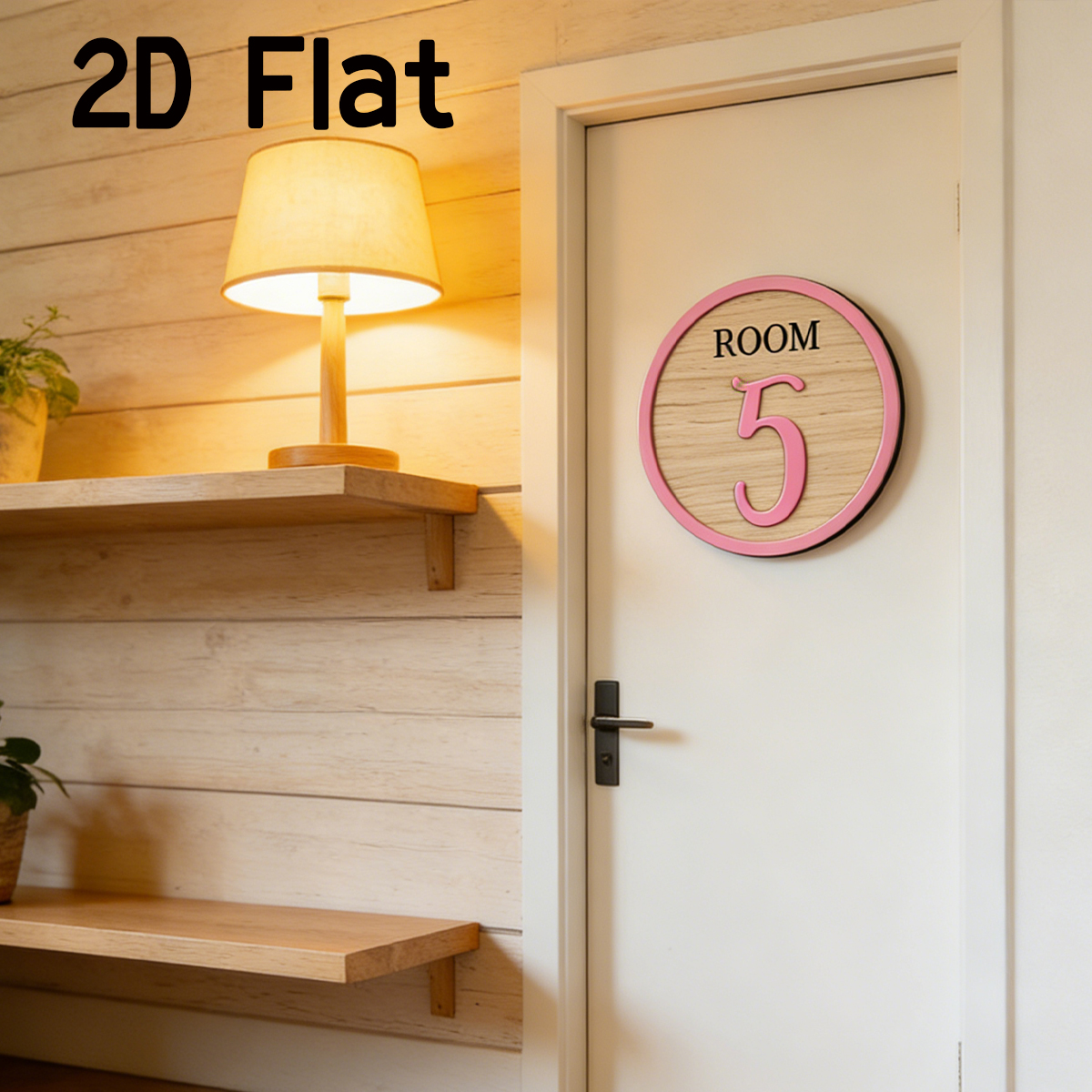 1Pc Cutom Pink Room Number Woo - Baby Nursery Diy 리뷰 및 가격