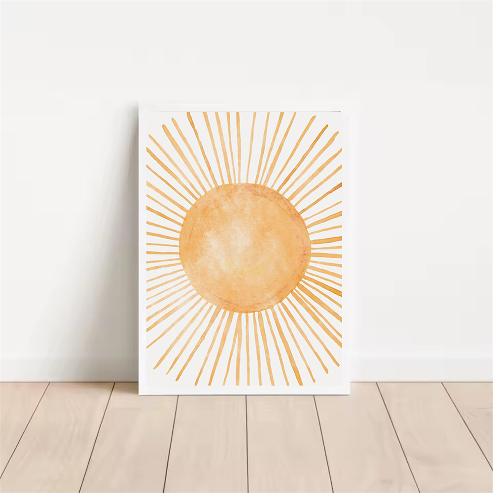 Boho Rainbow Sun Posters Abstr - Baby Nursery You Are My Sunshine 리뷰 및 가격