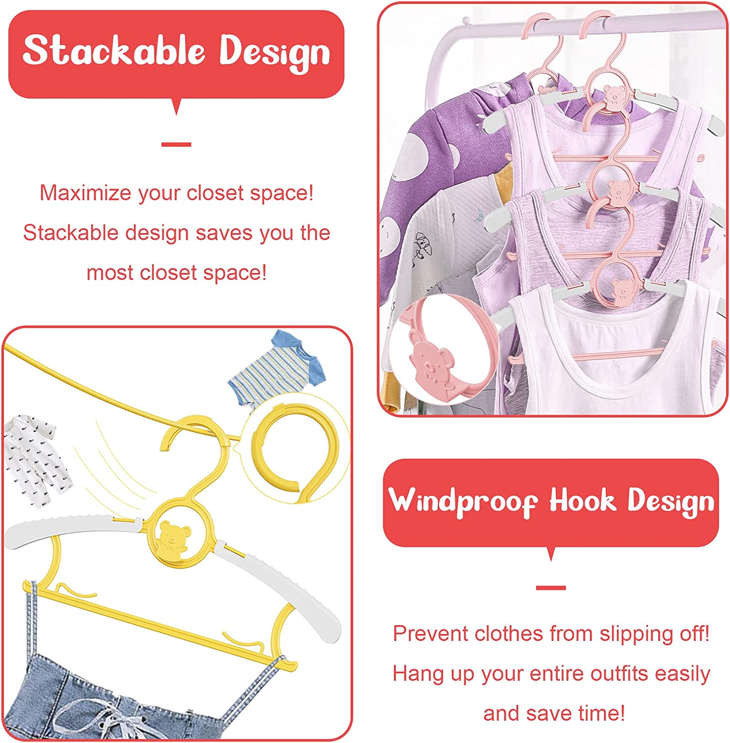 UNTIOR Non-slip Baby Clothes H - Baby Nursery Wardrobe 리뷰 및 가격
