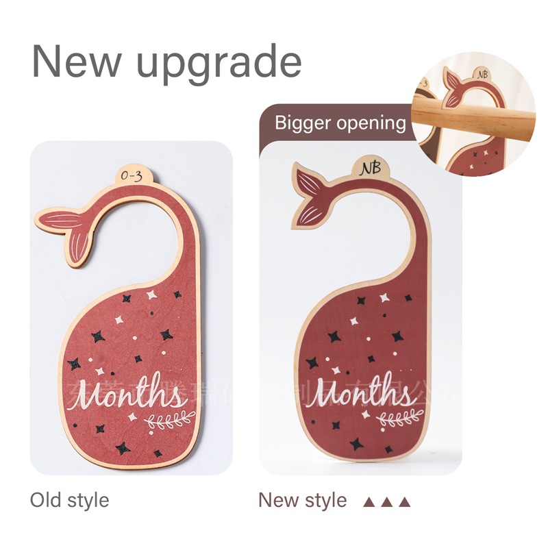 Wooden Baby Clothes Dividers W - Baby Nursery Wardrobe 리뷰 및 가격