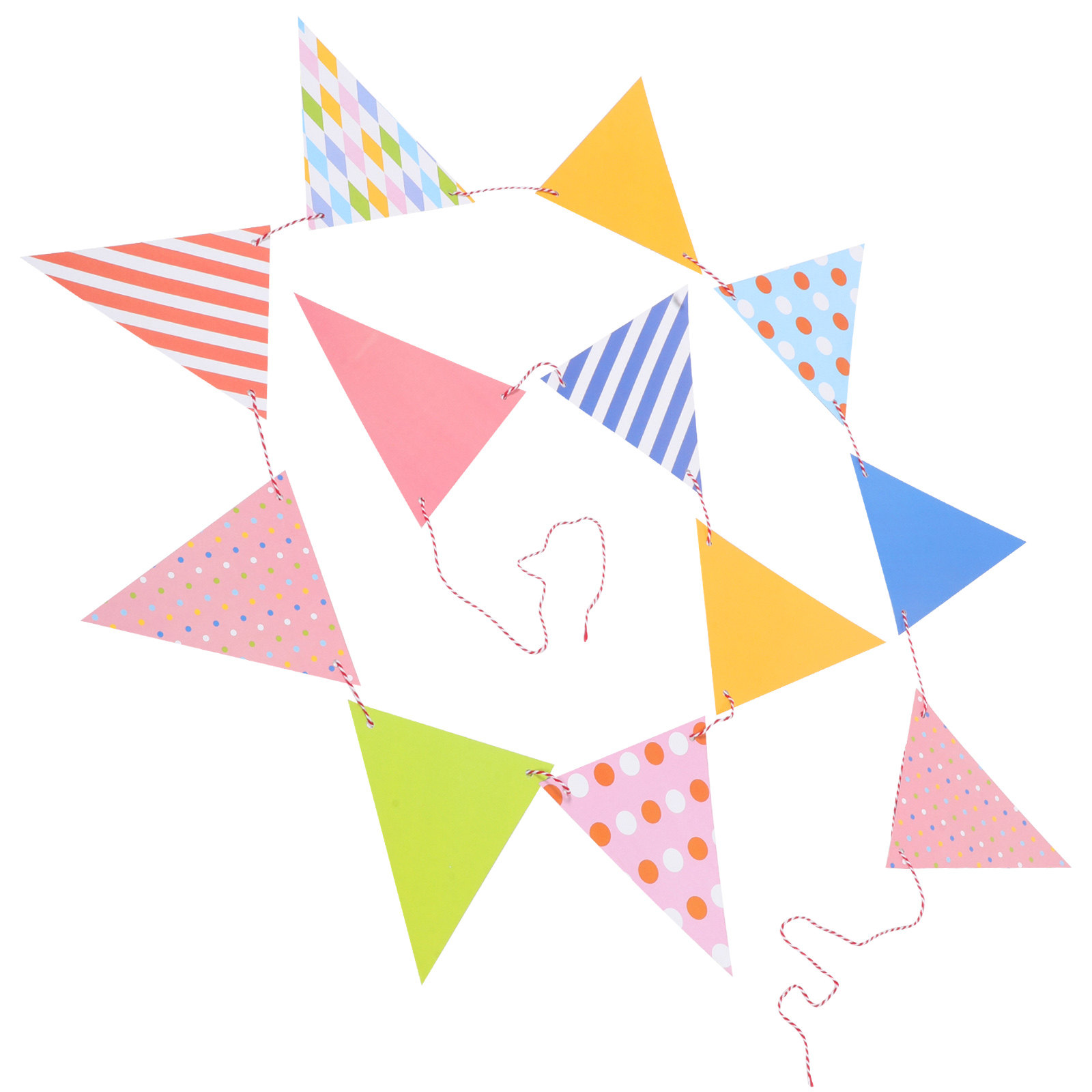 Colorful Triangle Paper Buntin - Baby Nursery Garland 리뷰 및 가격