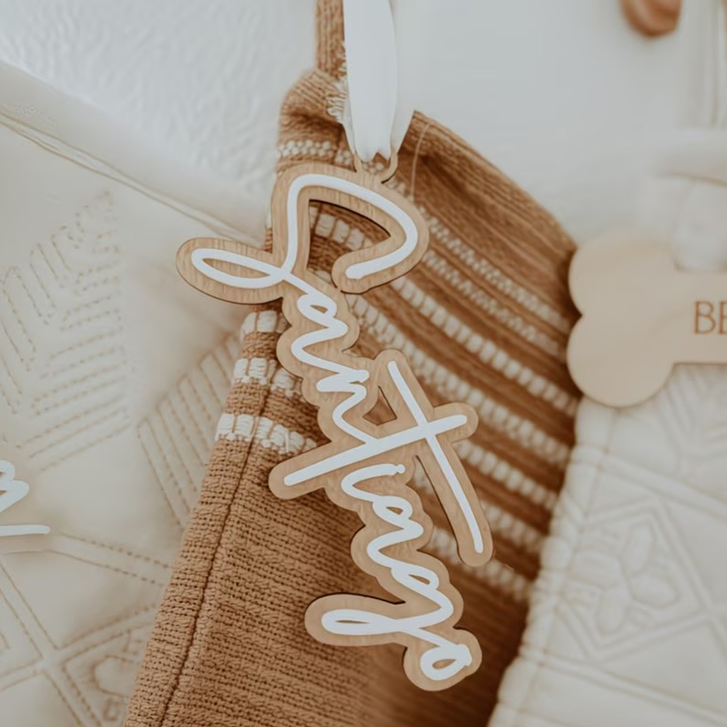 1Pc Custom Name Cute White Woo - Baby Nursery Diy 리뷰 및 가격