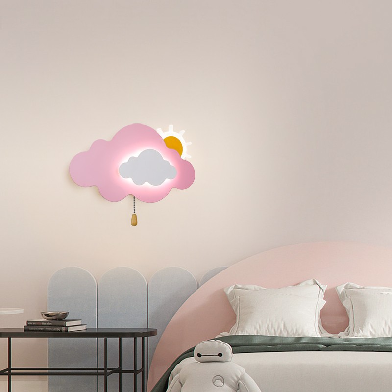 Cloud Wall Lamps Children's Ro - Baby Nursery Knobs 리뷰 및 가격