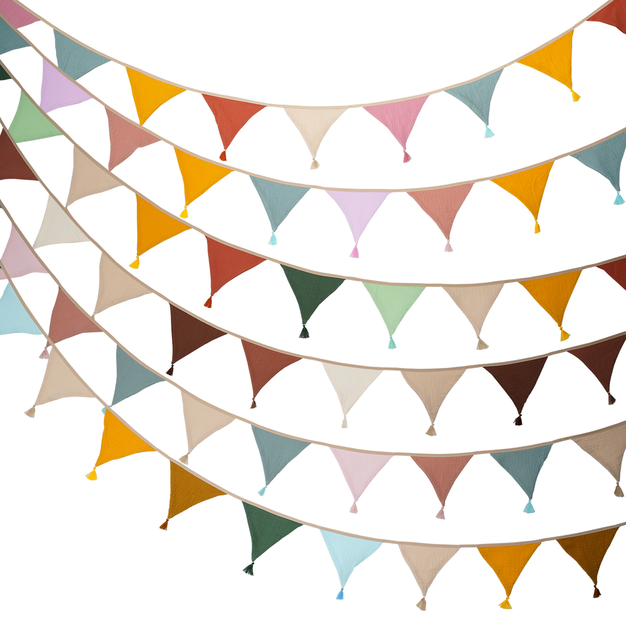 2.6M/8.5FT Nursery Fabric Bunt - Baby Nursery Garland 리뷰 및 가격