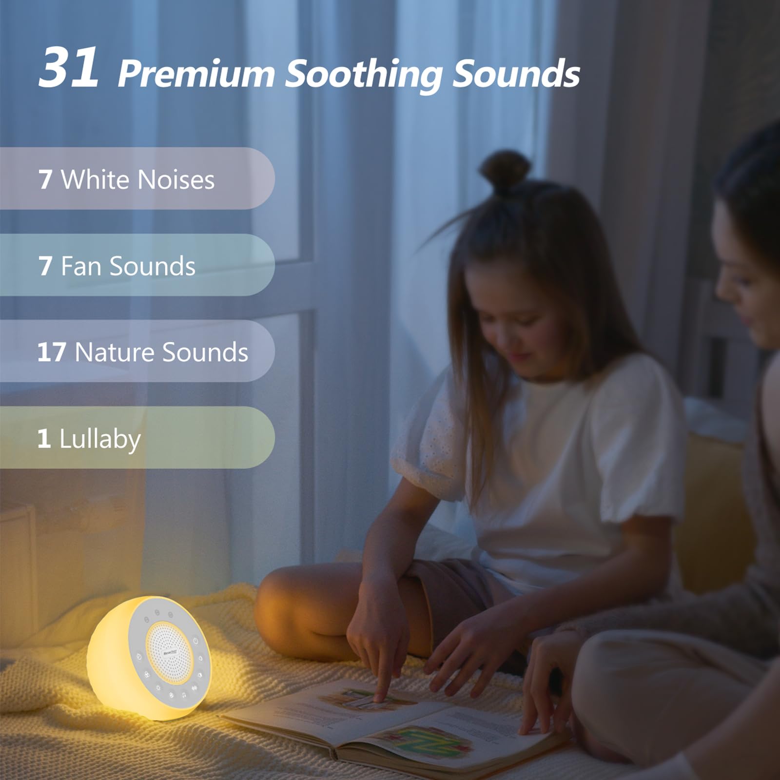 REACHER R2 White Noise Sound M - Baby Nursery Modern 리뷰 및 가격
