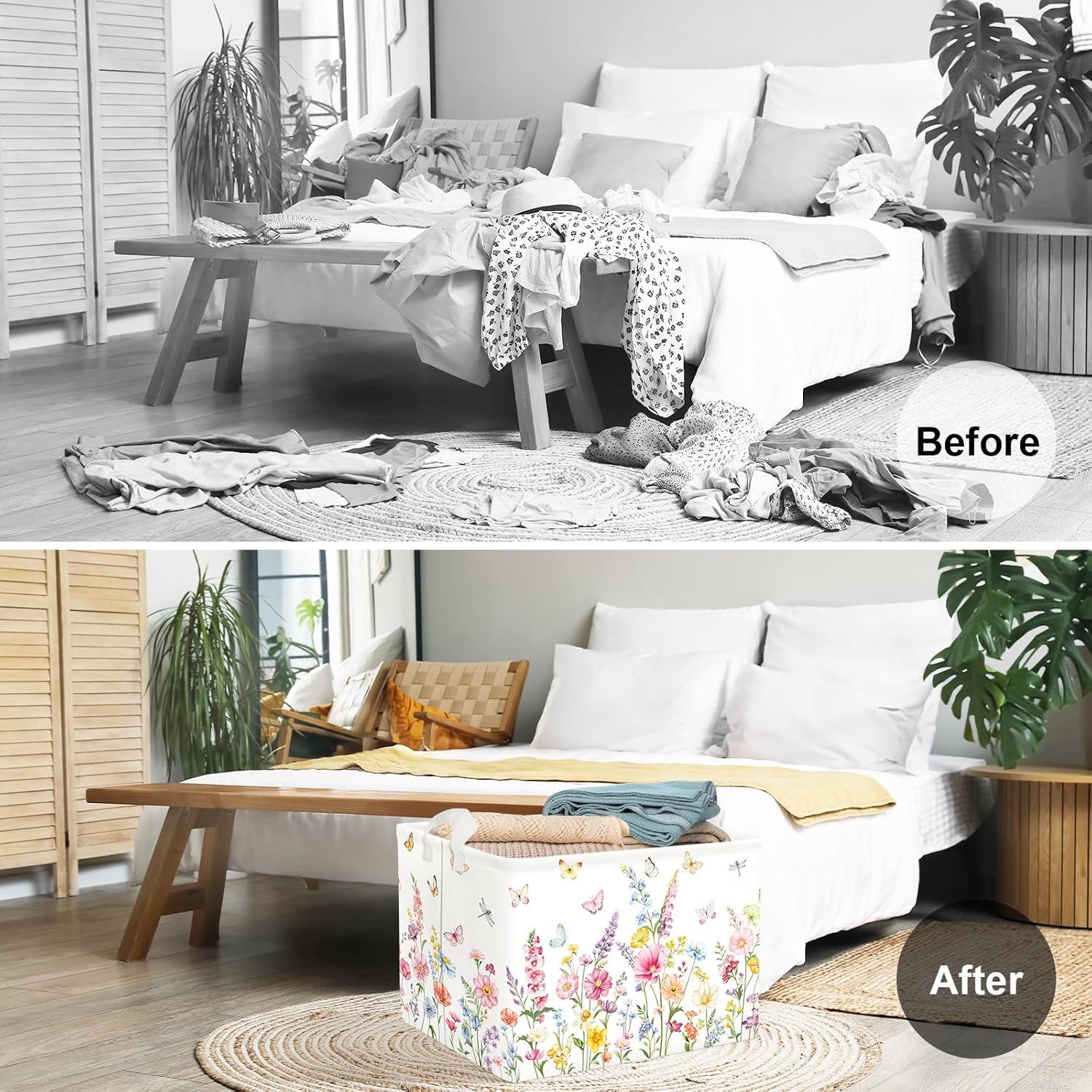Clastyle Wildflower Baby Laund - Baby Nursery Hamper 리뷰 및 가격