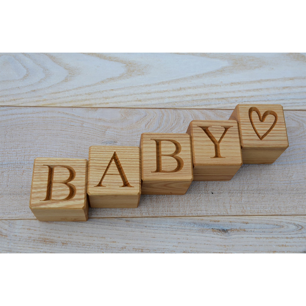 5Pcs Baby Wood Blocks Birthday - Baby Nursery Ideas 리뷰 및 가격