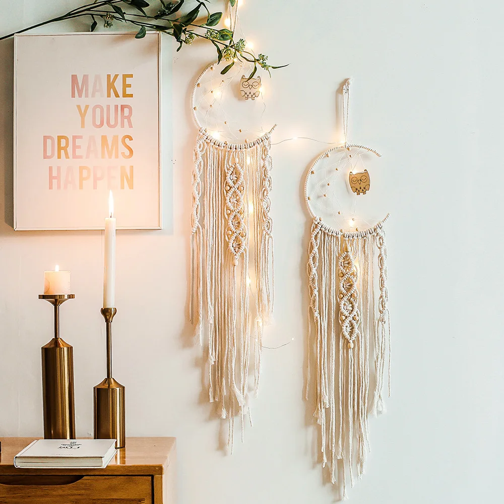 Macrame Dream Catcher Boho Hom - Baby Nursery Modern 리뷰 및 가격